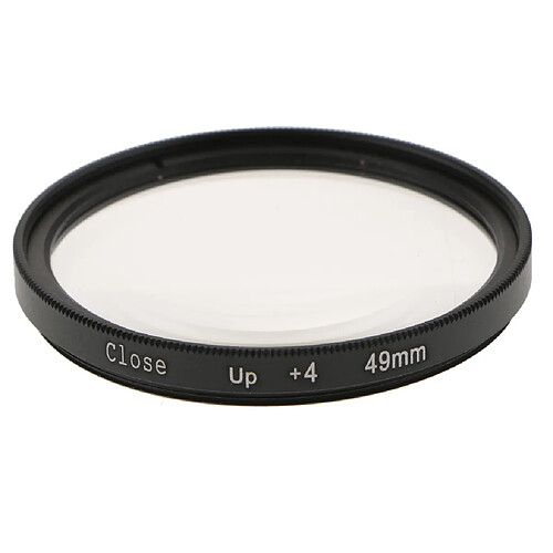 49mm dslr lentille d'appareil photo gros plan macro + grossissement 4 pour canon