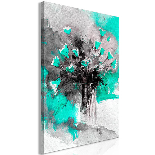 Artgeist Tableau - Bouquet of Colours (1 Part) Vertical Green [80x120]