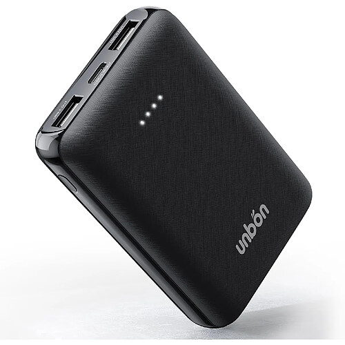 SANAG Batterie Externe Usb 10000Mah Pour Gilet Chauffant, Power Bank Mini Ultra Compact Légère, Batterie De Secours Chargeur Portable Avec 2 Ports De Sortie Usb-A Pour Veste Chauffante Et Smartphone