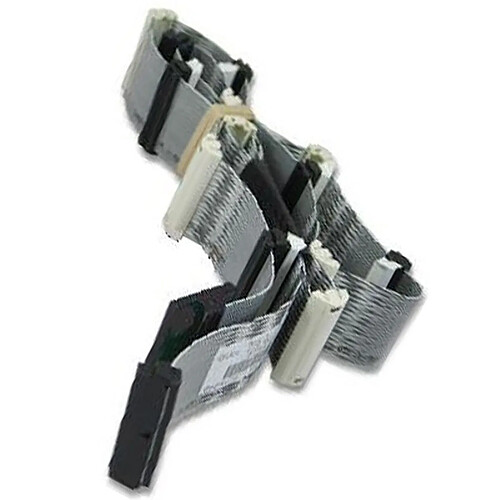 Câble Nappe 7x SCSI 68-Pin IBM FOXCONN 25P6294 FRU 25P6310 Terminator Adapter · Occasion