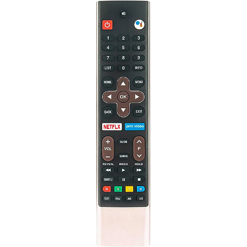 SANAG 539C-267706-W050 Remplacement De La Telecommande Vocale Compatible Avec Metz Tv 43Dq3652A 49Dq3652A 50Dg2A52B 55Dg2A52B 55Ds9A62A 55Dq3652A 58Dg2A52B 65Ds9A62A 65Dq3652A Rmg2A 539C-267706-W050