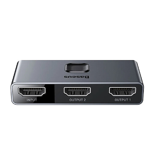 Universal 4K HDMI Splitter Commutateur HDMI 2.0 bidirectionnel 1x2 amplificateur; 2x1 adaptateur 2 dans 1 convertisseur de sortie Commutateur HDMI