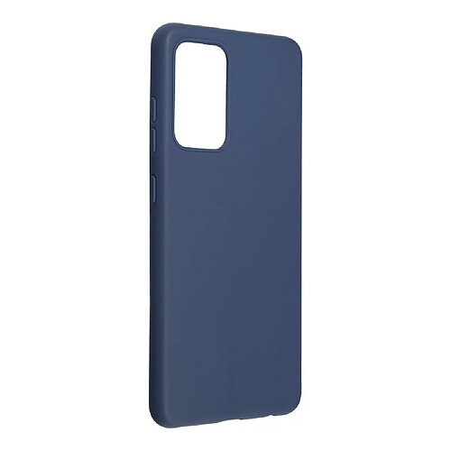 coque forcell soft pour samsung galaxy a52 5g / a52 lte ( 4g ) / a52s bleu foncé