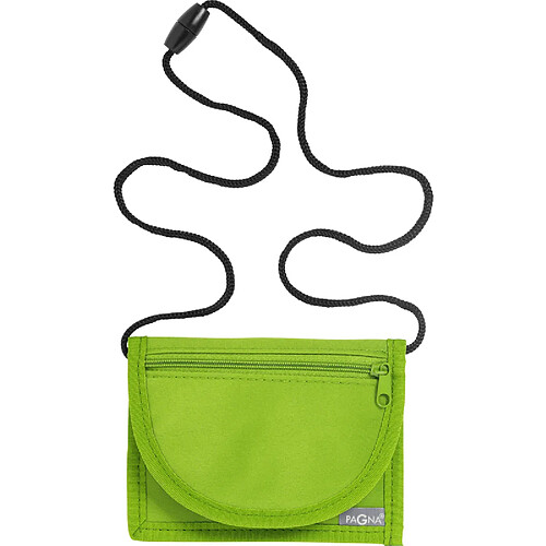 PAGNA Pochette tour de cou, nylon, vert tilleul ()