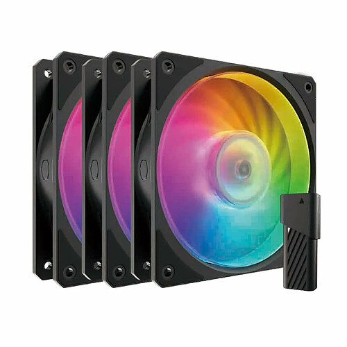 Cooler Master Ltd Ventillateur de cabine Cooler Master MFZ-M2DN-243P2-R1 Ø 12 cm