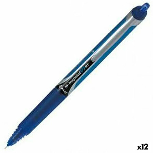 Crayon Roller Pilot V7 RT Bleu 0,5 mm Aiguille (12 Unités)