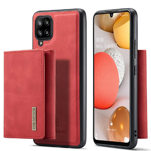 Dg.Ming Coque en TPU anti-chute, magnétique amovible rouge pour votre Samsung Galaxy A42 5G