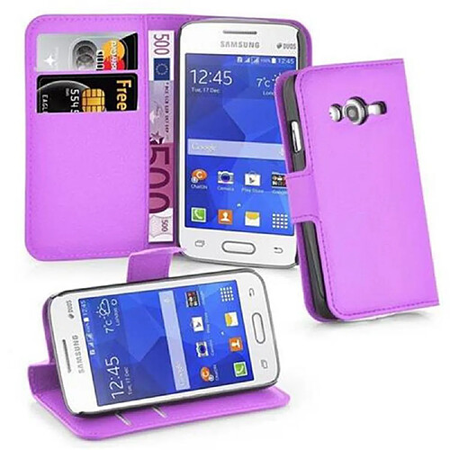 Cadorabo Coque Samsung Galaxy ACE 4 LITE Etui en Violet