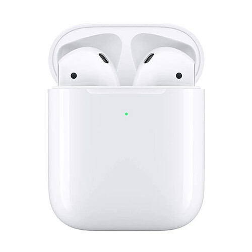 Apple Auriculares AirPods 2 con carga inalámbrica MRXJ2TY/A blanco · Reconditionné