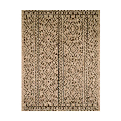 Avril Paris Tapis extérieur - 60x90cm - naturel - 100% polypropylène résistant aux UV - 1400 gr/m2 - CASSI