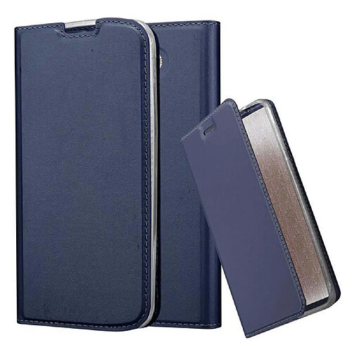 Cadorabo Coque LG K10 2016 Etui en Bleu