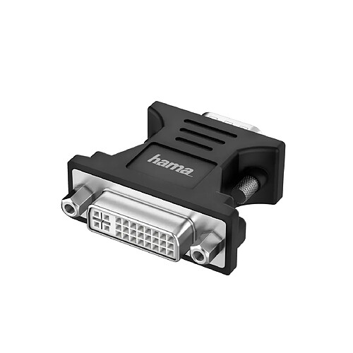 HAMA Adaptateur vidéo, fiche VGA - port DVI, Full-HD 1080p