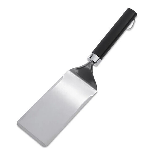 Spatule rigide - Weber - Compatible toutes planchas - Poignée anti-dérapante - Acier inoxydable