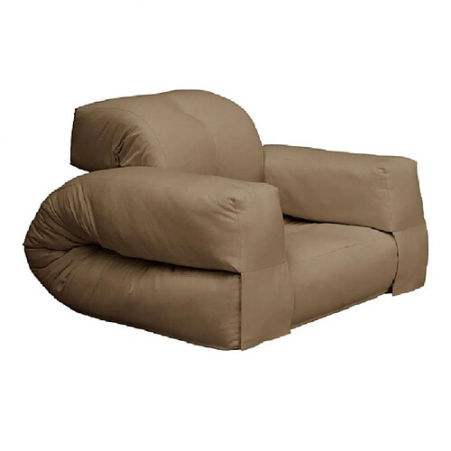 Inside 75 Fauteuil futon standard convertible HIPPO CHAIR couleur mocca