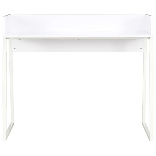 Maison Chic Bureau,Table de travail,bureau de travail pour chambre Blanc 90 x 60 x 88 cm -GKD71830