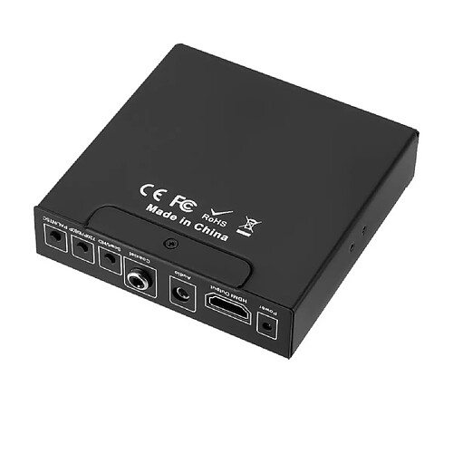 Universal Convertisseur numérique Full HD 1080p Convertisseur vidéo HD vers HDMI Adaptateur de prise de courant EU/US pour HDTV HD | Câble HDMI