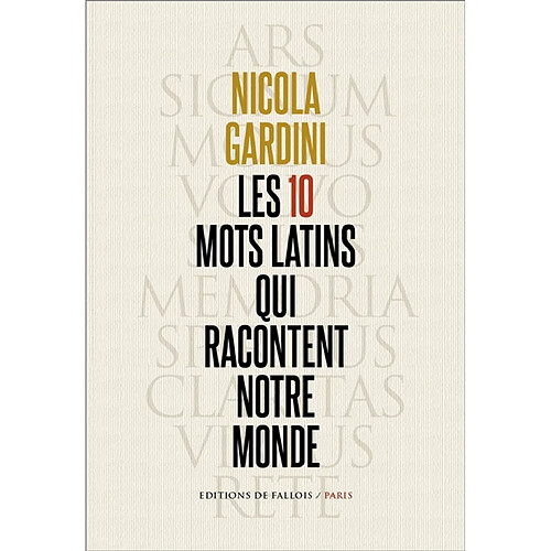 Les 10 mots latins qui racontent notre monde · Occasion