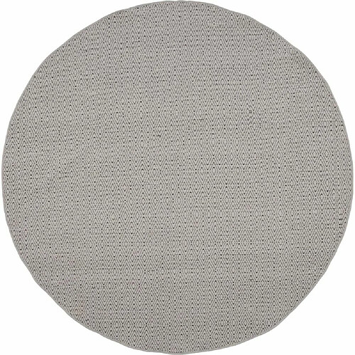 Venture Home Tapis en polyester et laine beige Julana Diamètre 200 cm.