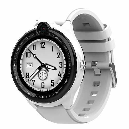 Y2 Enfants Montre Intelligente 4G Gps Suivi Positionnement Étanche Sécurité Sos Appel Smartwatch Avec Caméra Pour Étudiant Blanc