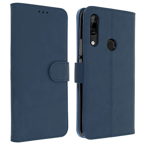 Avizar Housse Huawei P Smart Z/Y9 Prime 2019/Honor 9X Étui Folio Porte-carte Bleu nuit