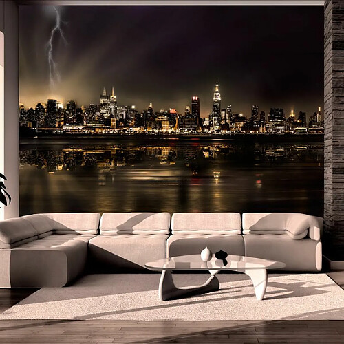 Paris Prix Papier Peint Storm in New York City 175 x 250 cm