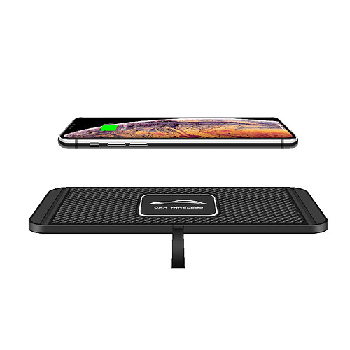 Universal Chargeur de voiture sans fil universel pour X 1112 Pro Max Charge Quay Mat Samsung S20 Quick Charger Tableau de bord Support | Chargeur de voiture