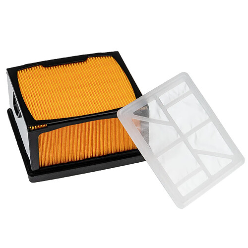 vhbw Set de filtres (1x filtre en nylon, 1x filtre microfibre) compatible avec Husqvarna/Partner K 760 meuleuse d'angles