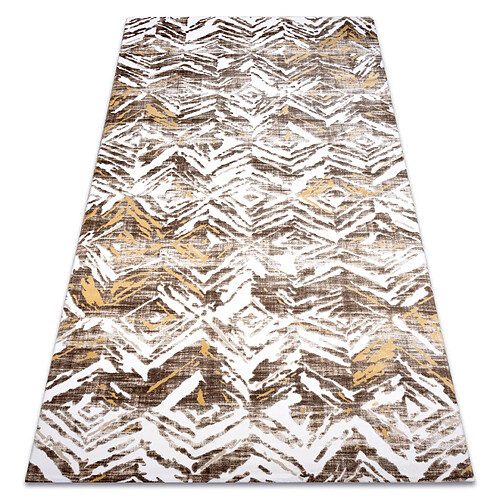 RUGSX Tapis ACRYLIQUE DIZAYN 121 beige jaune 160x230 cm