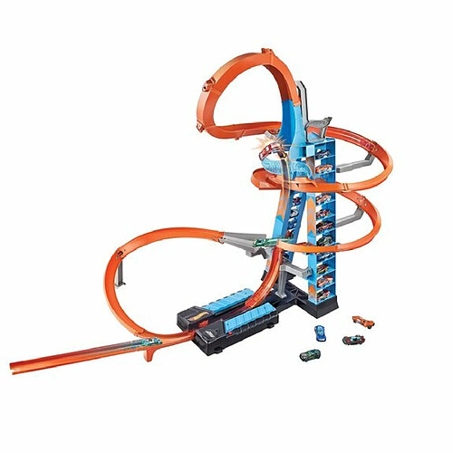 Hot Wheels Tour de circuit de piste jouet Action