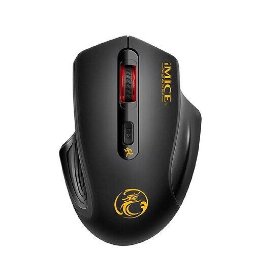 Wewoo Souris sans fil optique pour ordinateur 2.4GHz 2000DPI réglable USB (noir)