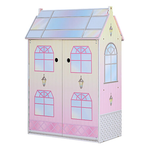 Olivia's Little World Serre 12" Maison De Poupées & 10 Accessoires por 3.5" Poupées Pour Enfants Multi TD-12518D