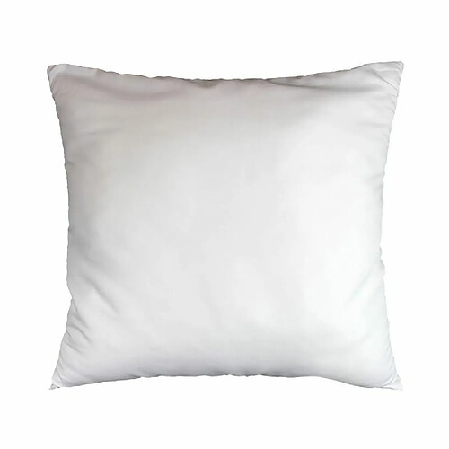 Paris Prix Oreiller en Polyester Anti Acarien 60x60cm Blanc