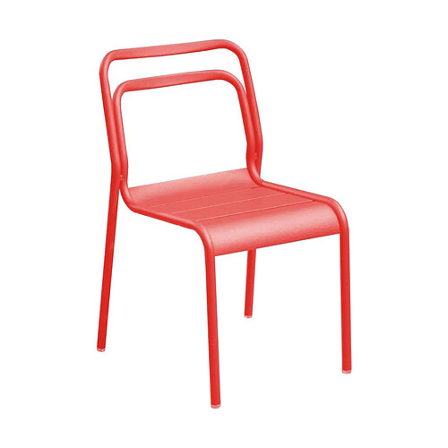 PROLOISIRS Chaise Aluminium Eos Corail