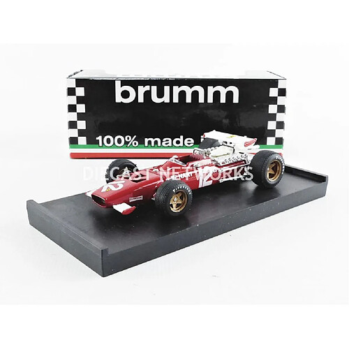 BRUMM - 1/43 - FERRARI 312 F1 - MEXIQUE GP 1969 - R256B