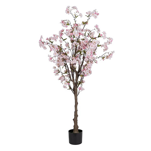 BigBuy Home Plante décorative PVC Ciment Tissu 40 x 40 x 140 cm