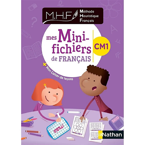 Méthode heuristique de français : mes mini-fichiers de français CM1 + mon cahier de leçons