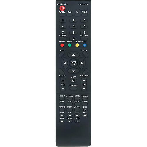 SANAG Nouveau Telecommande De Remplacement Pour Bush Lcd Tv Btvd31187S2 Btvd91186B Btvd91216B Remote Controller