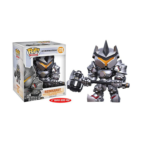 Funko Overwatch - Super Sized POP! Figurine Reinhardt 15 cm