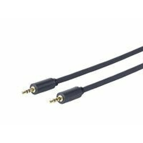 VivoLink 3.5MM Cable LSZH M-M 2 Meter, PROMJLSZH2 (ultra flexible, 24AWG heavy duty, double-shielding, gold-plated connector)