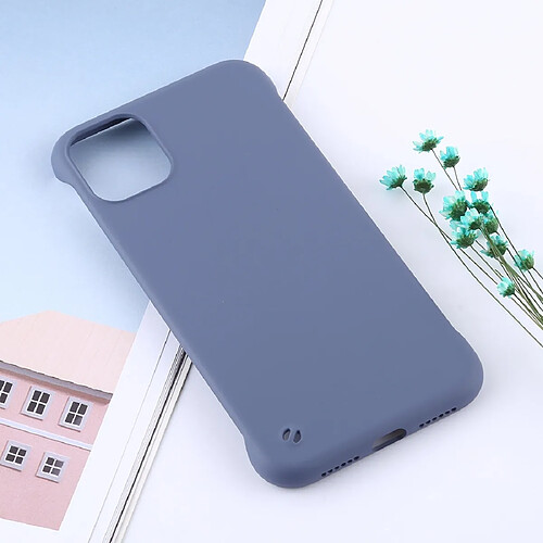 Wewoo Coque Rigide Étui de protection anti-dérapage pc pour iphone 11 bleu