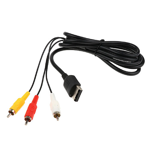 Pour Sega Dreamcast Audio Vidéo Câble Composite RCA Connexion Cordon AV 1.8m / 6ft Longueur