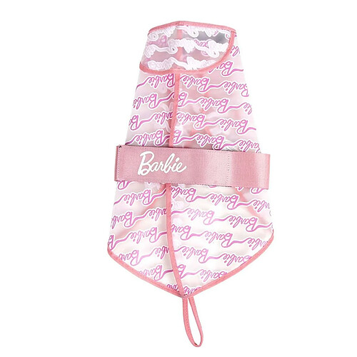 Imperméable pour Chien Barbie Rose S