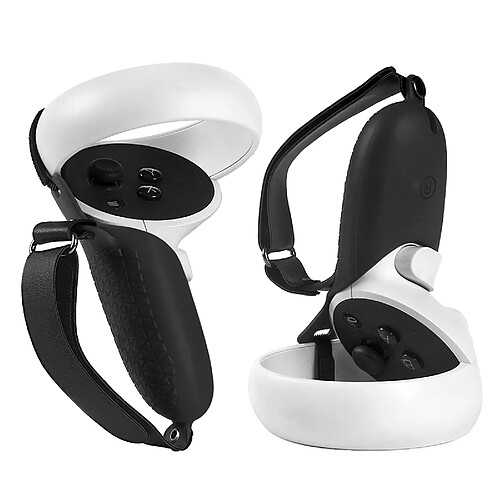 Grip de protection compatible Oculus Quest 2 - Noir