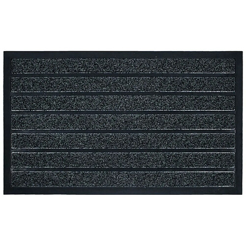 Paris Prix Tapis d'Entrée Marco 45x75cm Gris