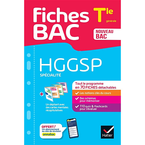 HGGSP spécialité, terminale générale : nouveau bac