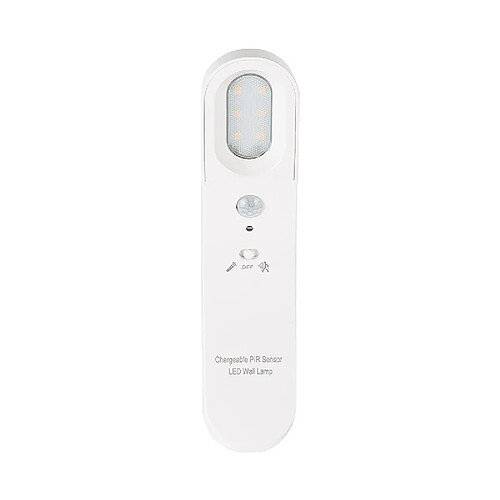 Wewoo Contrôle de la lumière de nuit par le corps humain USB de la Maison intelligente Lampe de chevet LED de White Light 6500K Blanc