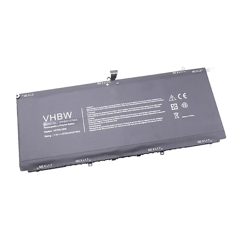 vhbw batterie compatible avec HP Spectre 13-3010LA Ultrabook, 13-3012TU Ultrabook, 13-3017TU laptop (6750mAh, 7,5V, Li-Polymère, noir)