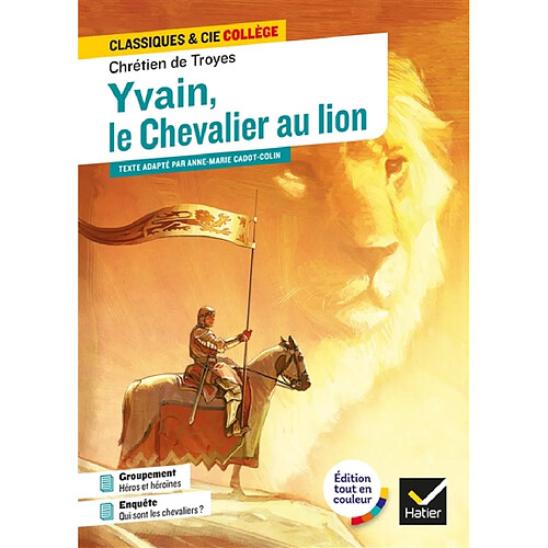 Yvain, le chevalier au lion : texte intégral · Occasion