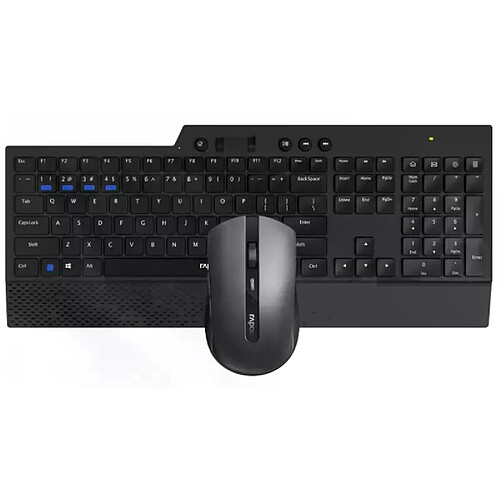 Kit clavier + souris Rapoo 8200T ensemble combiné de bureau sans fil multimode noir