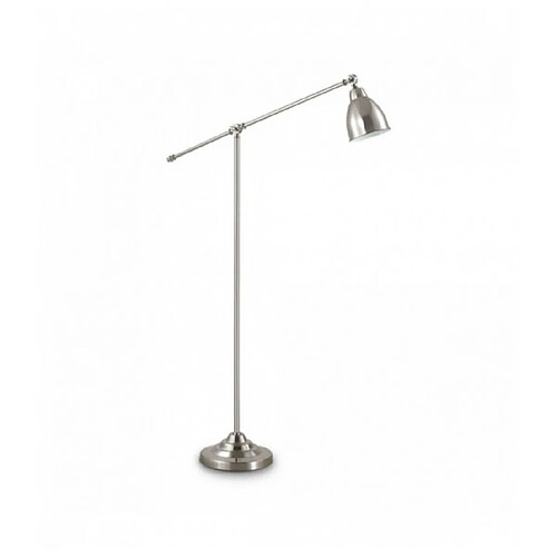 Ideal Lux Lampadaire Nickel NEWTON 1 ampoule